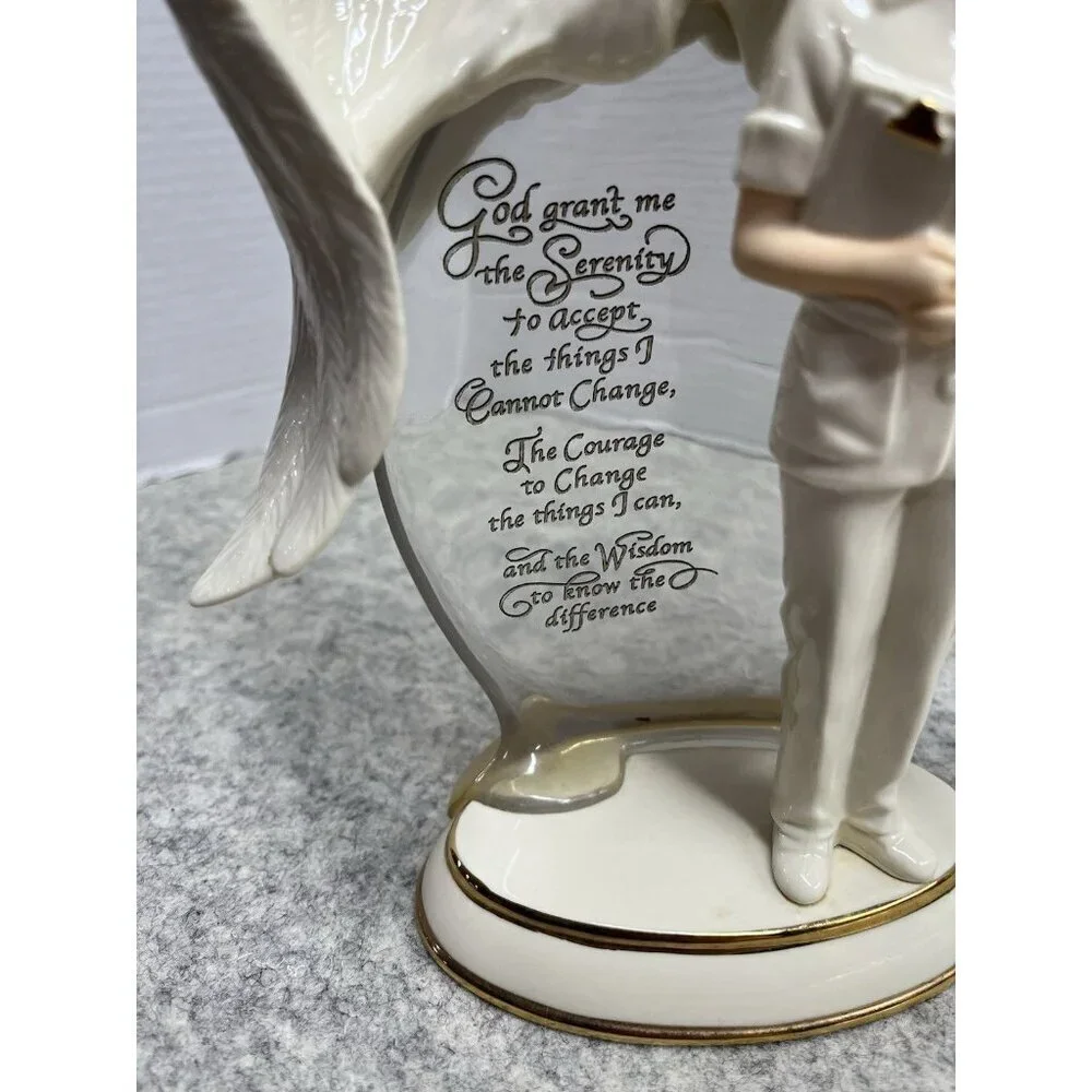 Vintage Angel of Compassion First Issue Bradford Exchange Heaven's Gentle Touch